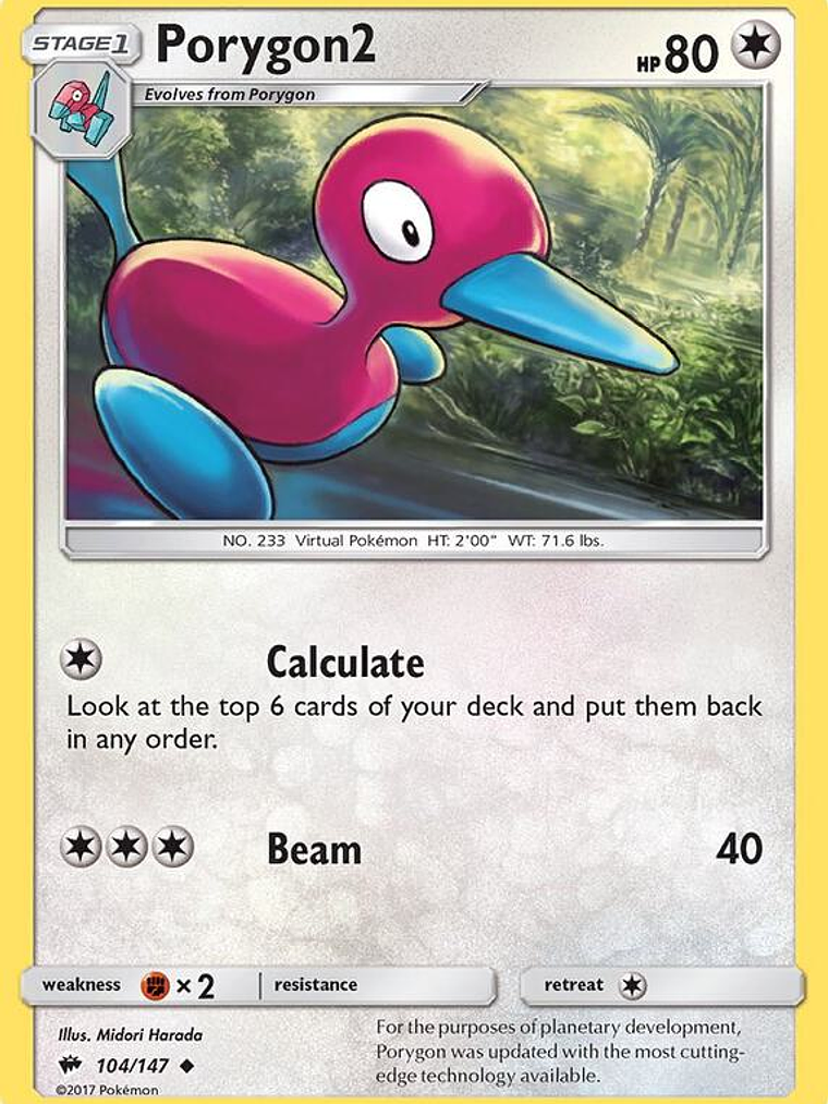 Porygon2 #104 1