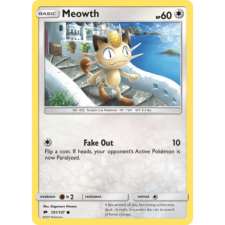 Meowth #101 1