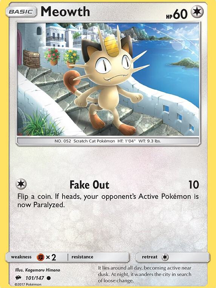 Meowth #101 1