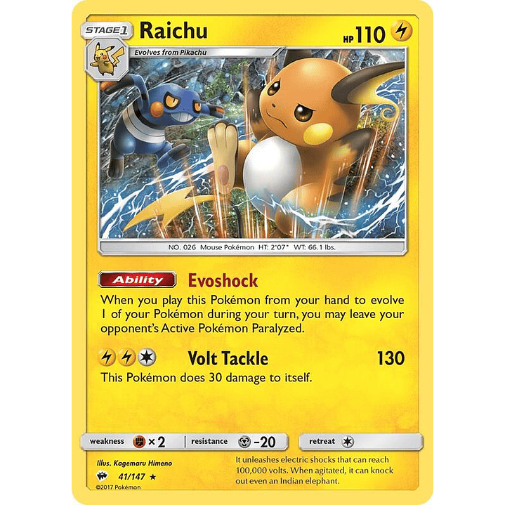 Raichu #41 1