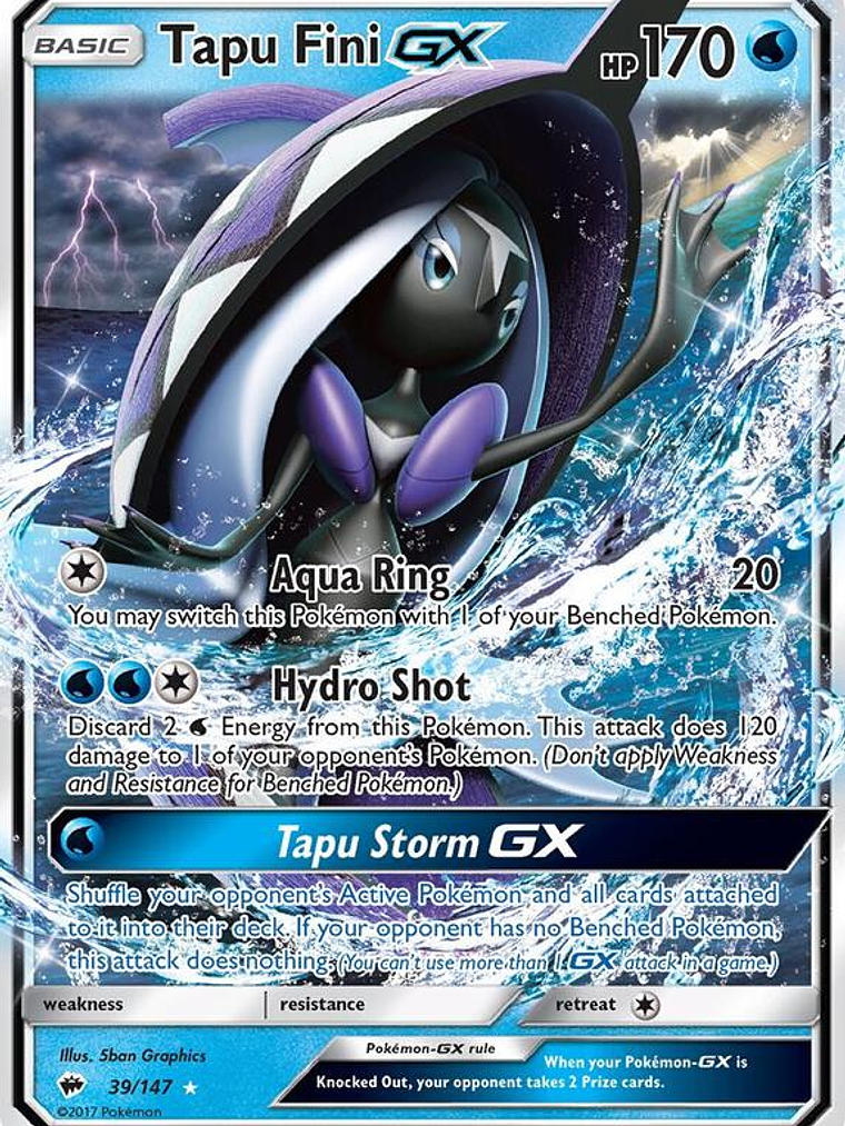 Tapu Fini GX #39 1
