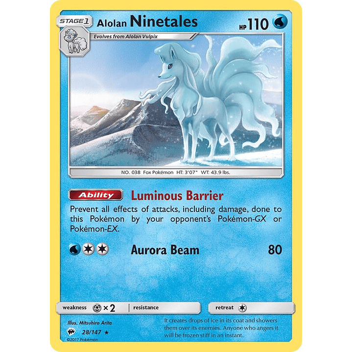 Alolan Ninetales #28 1