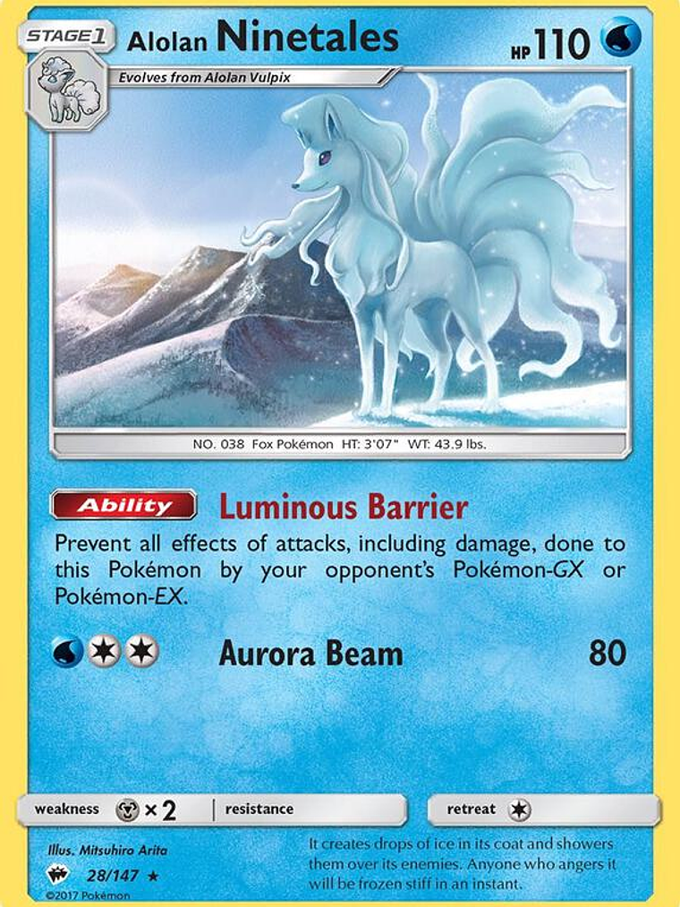 Alolan Ninetales #28 1