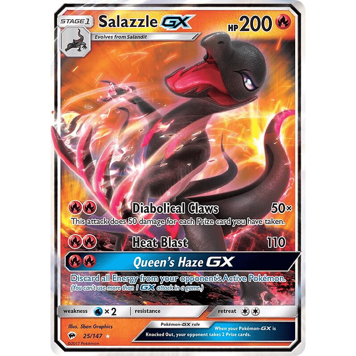 Salazzle GX #25 1