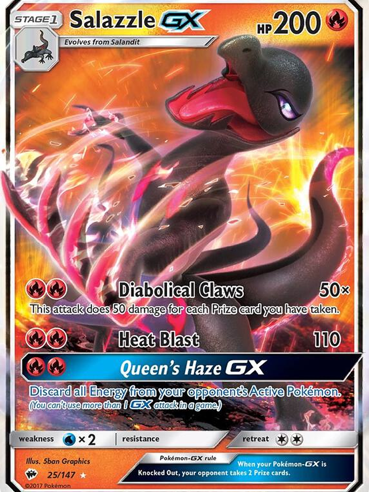 Salazzle GX #25 1