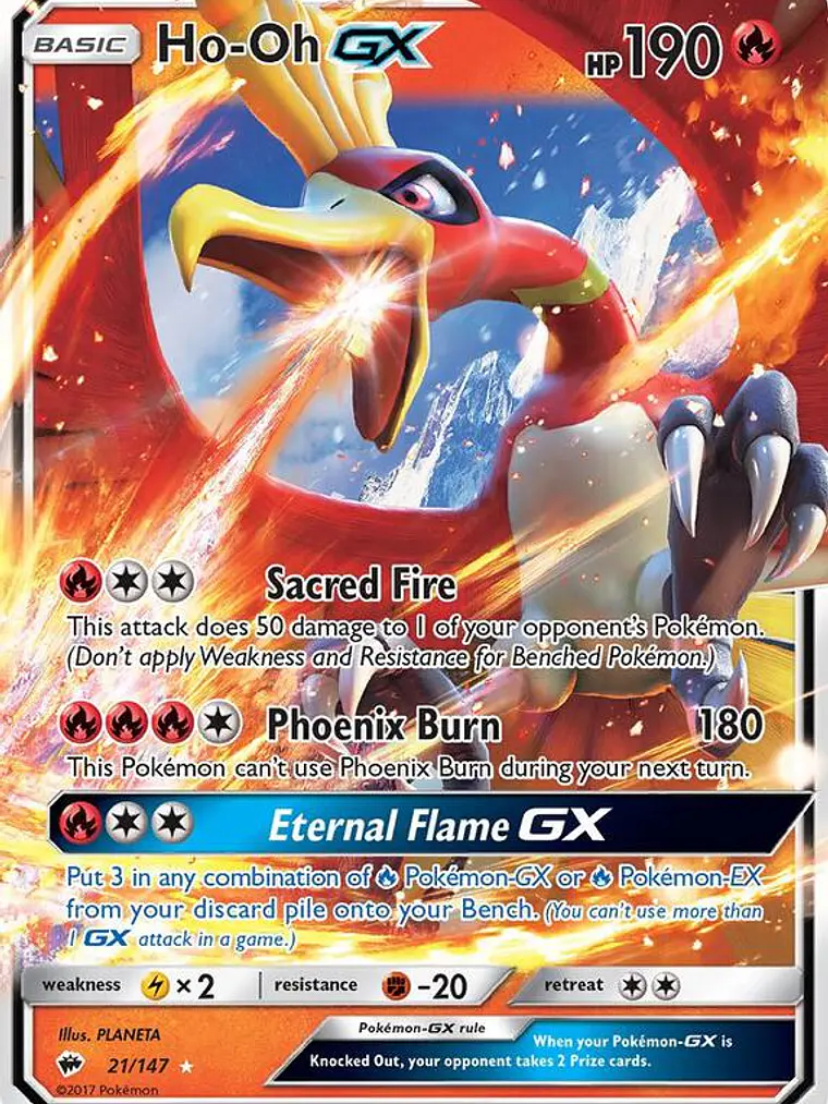 Ho-Oh GX #21 1