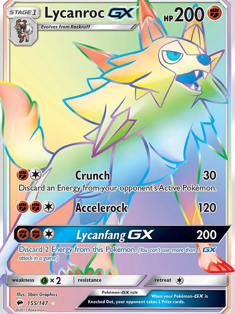 Lycanroc GX #155 1