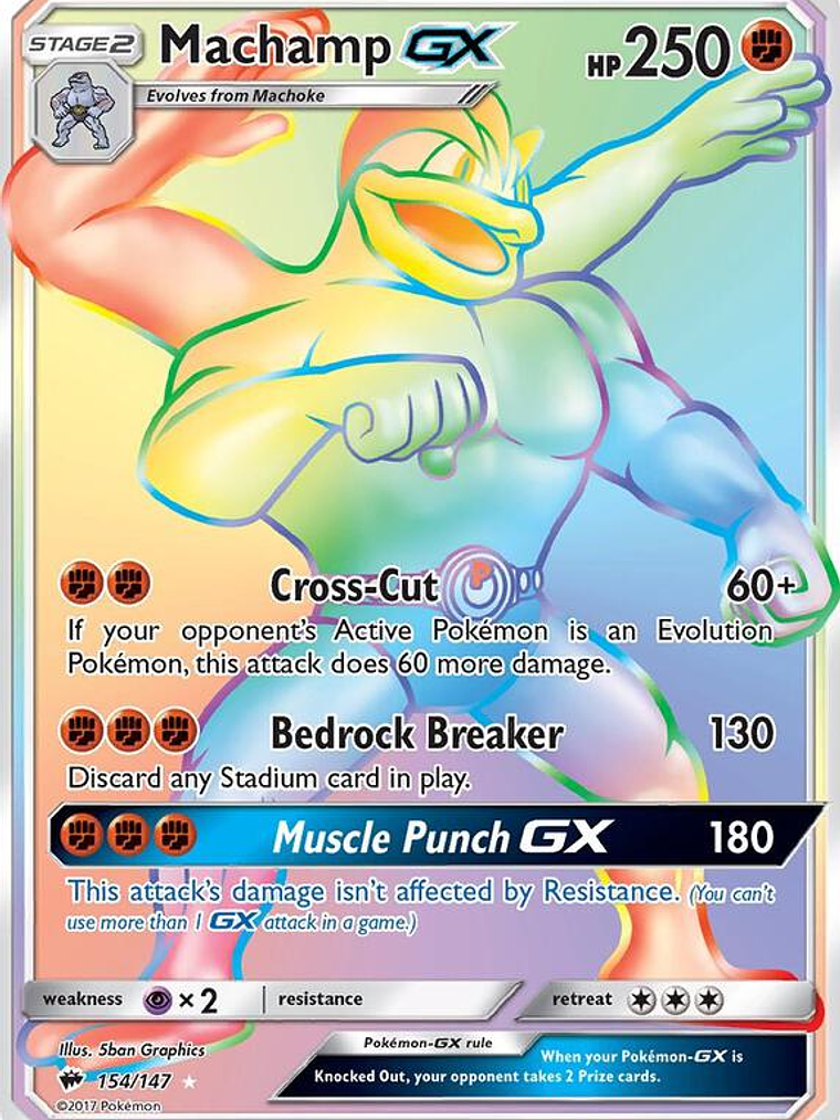Machamp GX #154 1