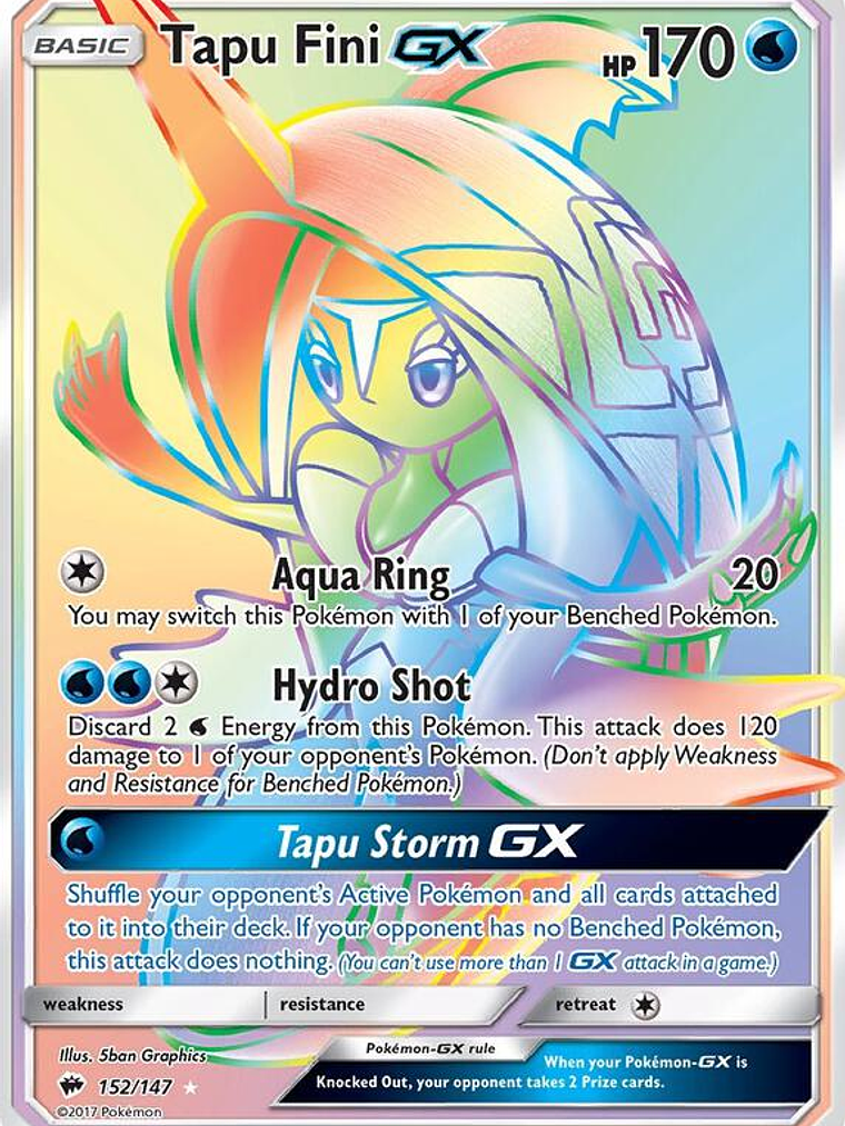 Tapu Fini GX #152 1