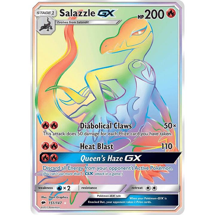 Salazzle GX #151 1