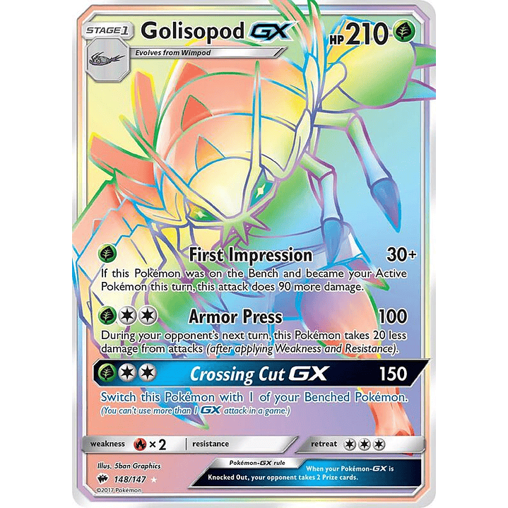 Golisopod GX #148 1