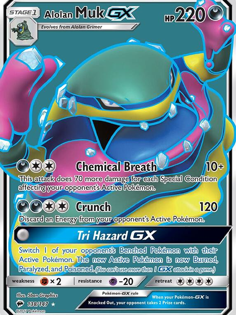 Alolan Muk GX #138 1