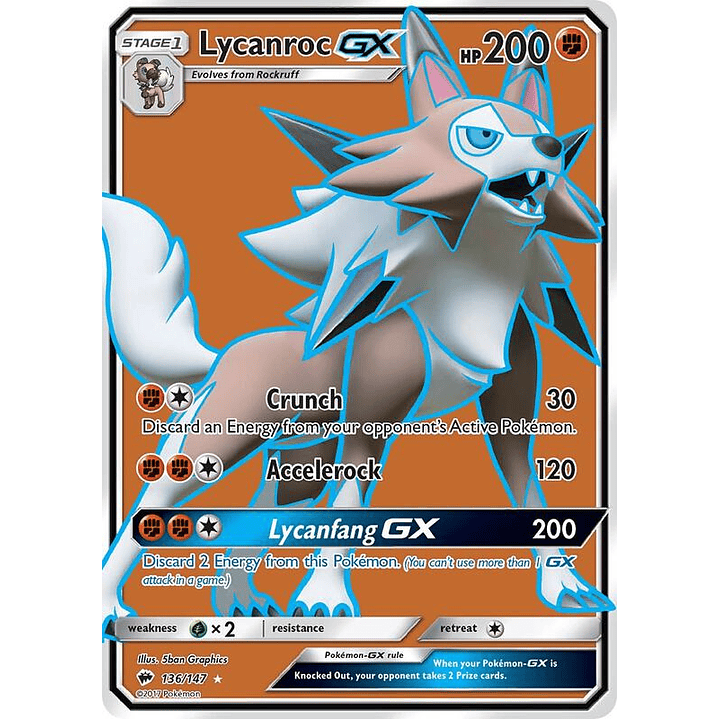 Lycanroc GX #136 1