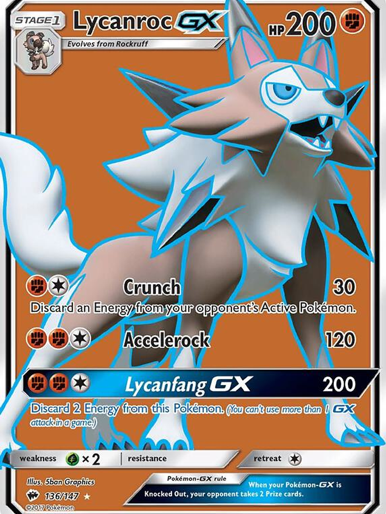 Lycanroc GX #136 1