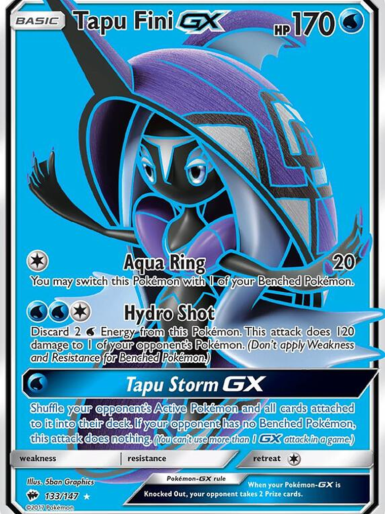 Tapu Fini GX #133 1