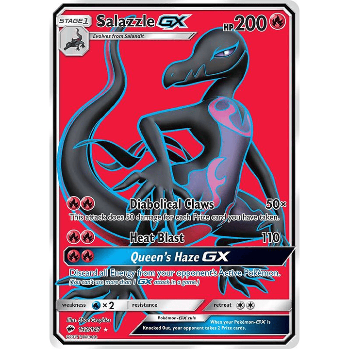 Salazzle GX #132 1