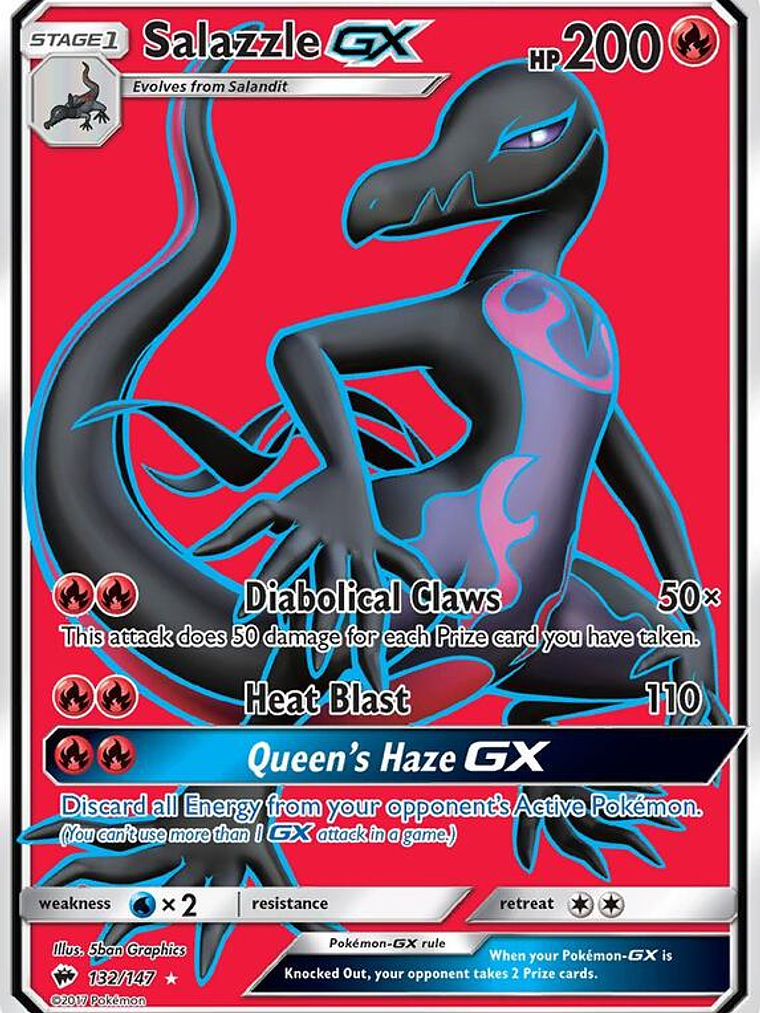 Salazzle GX #132 1