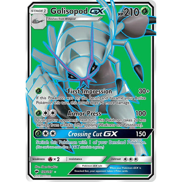 Golisopod GX #129 1