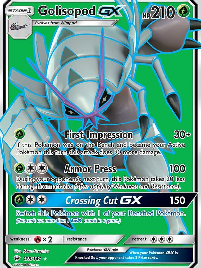 Golisopod GX #129 1