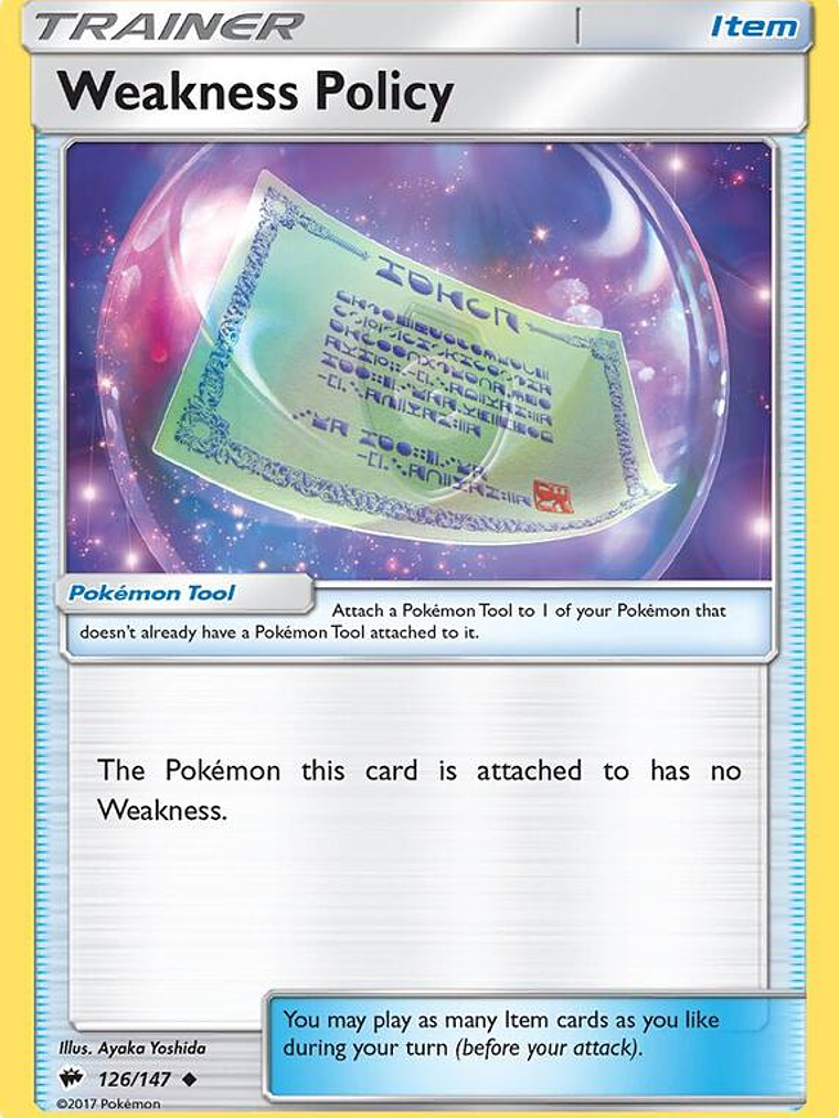 Weakness Policy #126 1