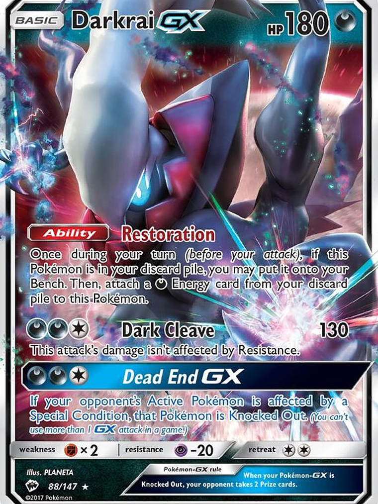 Darkrai GX #88 1