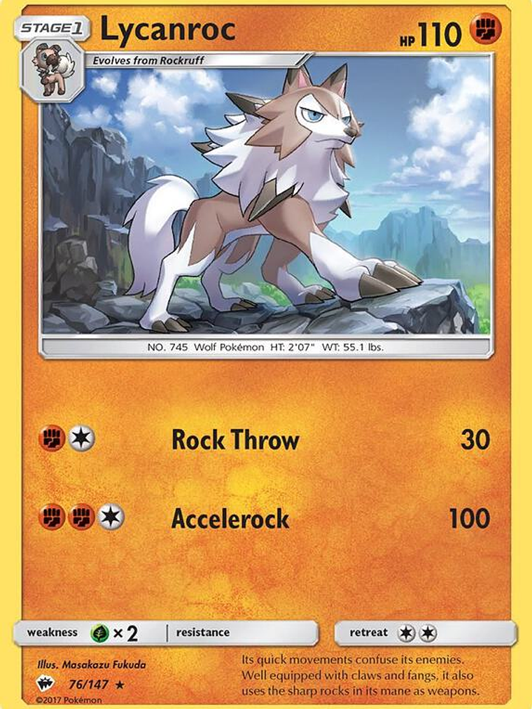 Lycanroc #76 1