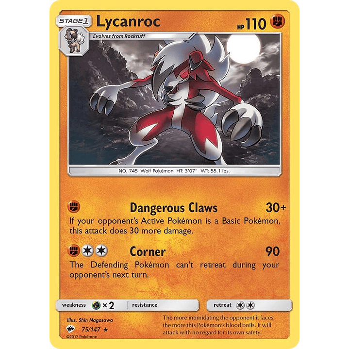 Lycanroc #75 1