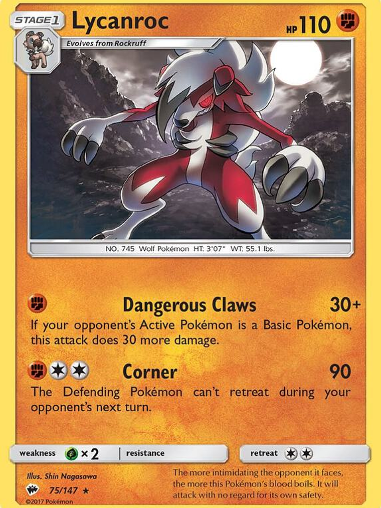 Lycanroc #75 1