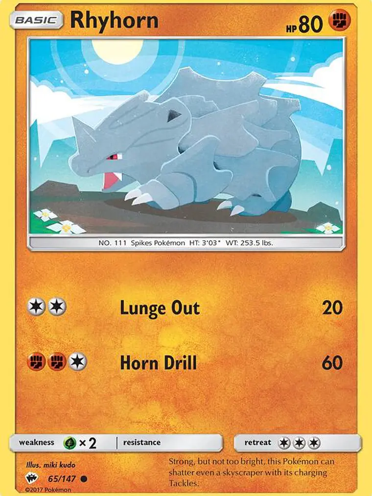 Rhyhorn #65 1