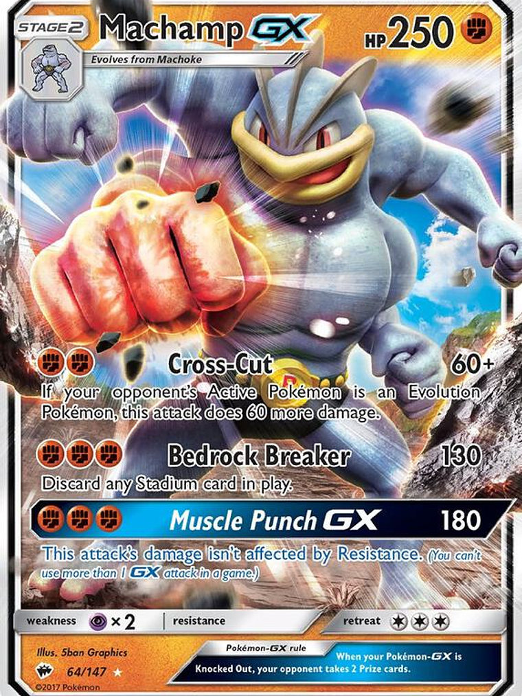 Machamp GX #64 1