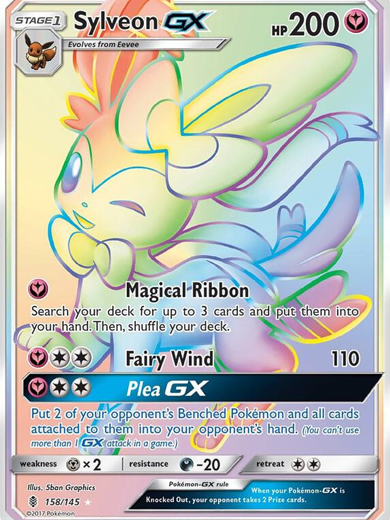 Sylveon GX #158 1