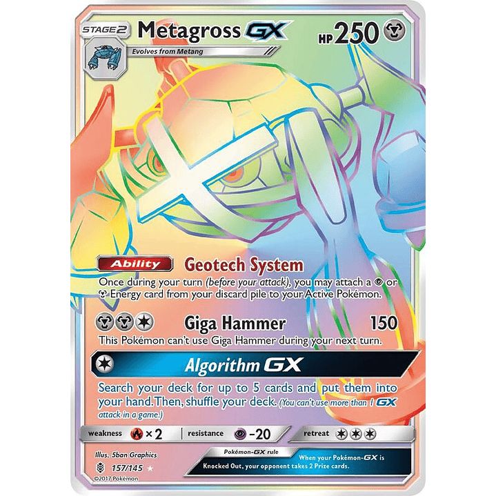 Metagross GX #157 1