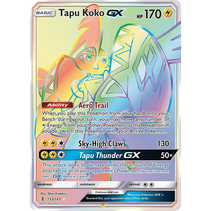 Tapu Koko GX #153 1