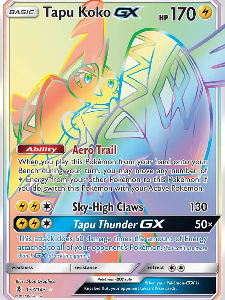 Tapu Koko GX #153 1