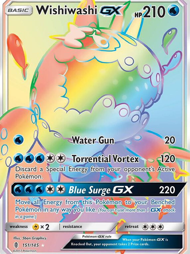 Wishiwashi GX #151 1