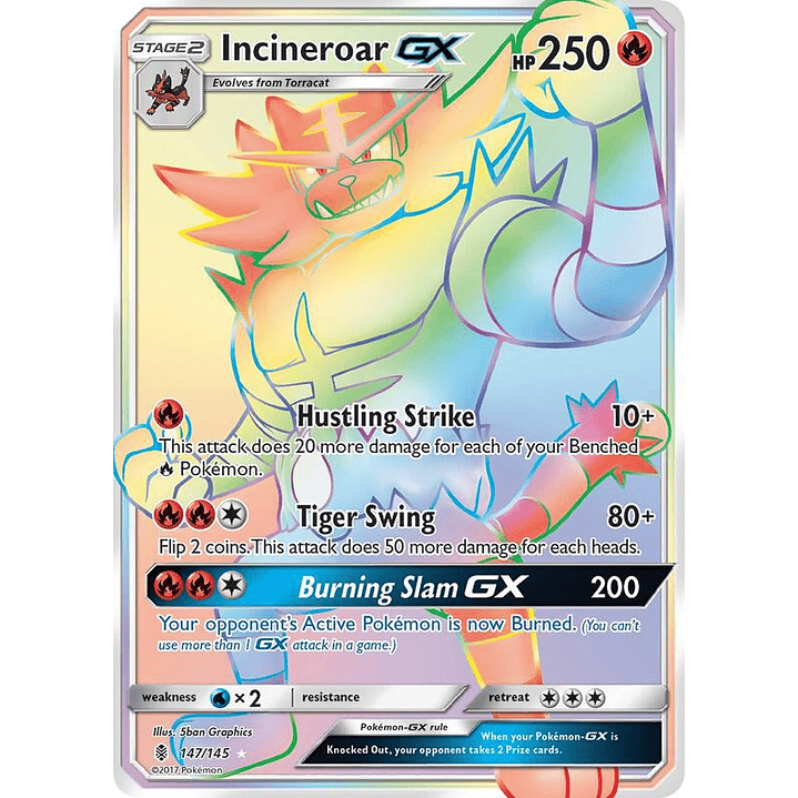 Incineroar GX #147 1