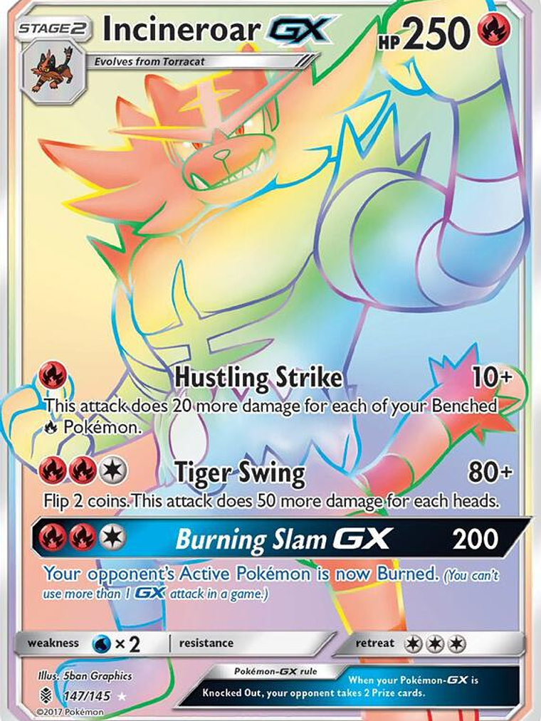 Incineroar GX #147 1