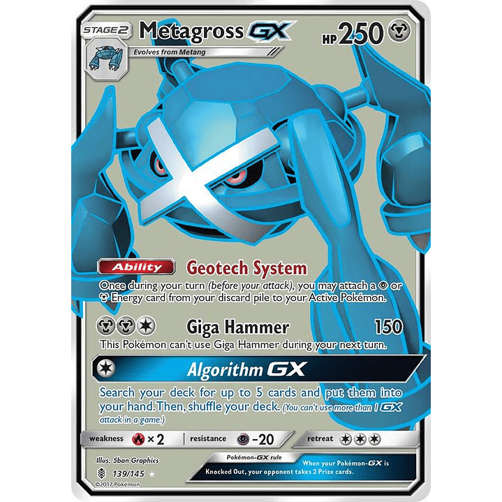 Metagross GX #139 1