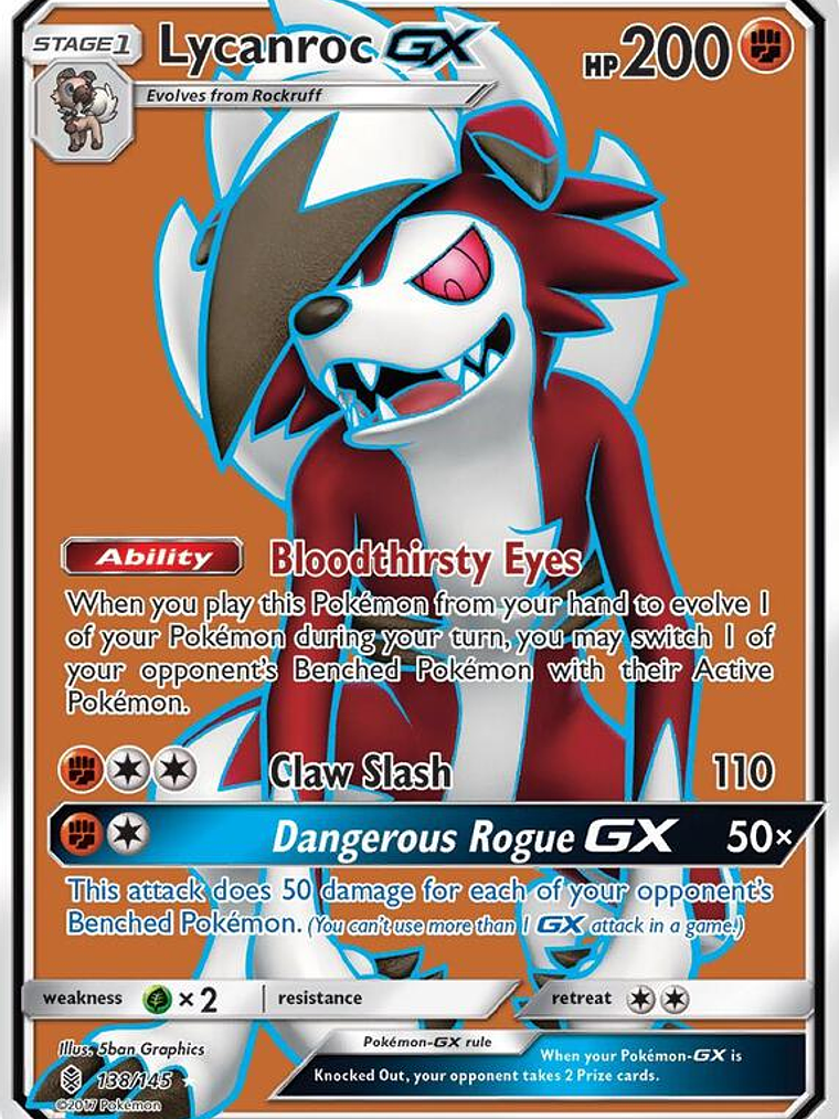 Lycanroc GX #138 1