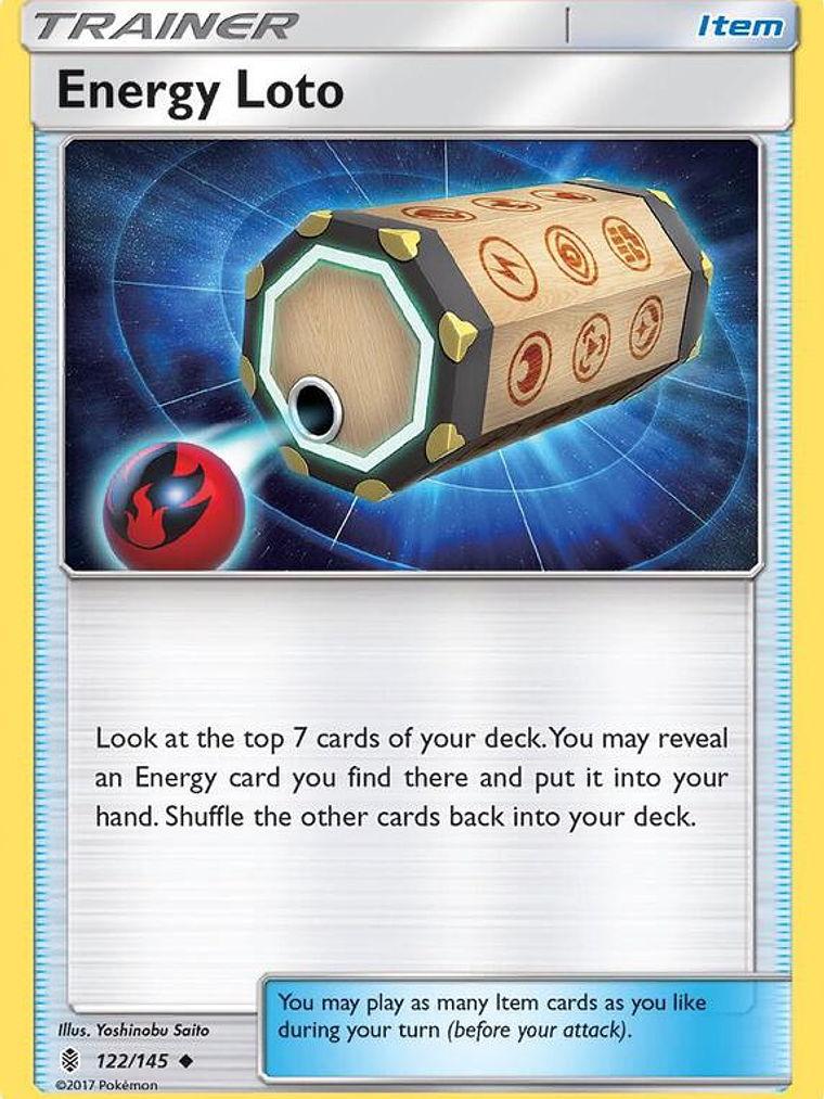 Energy Loto #122 1