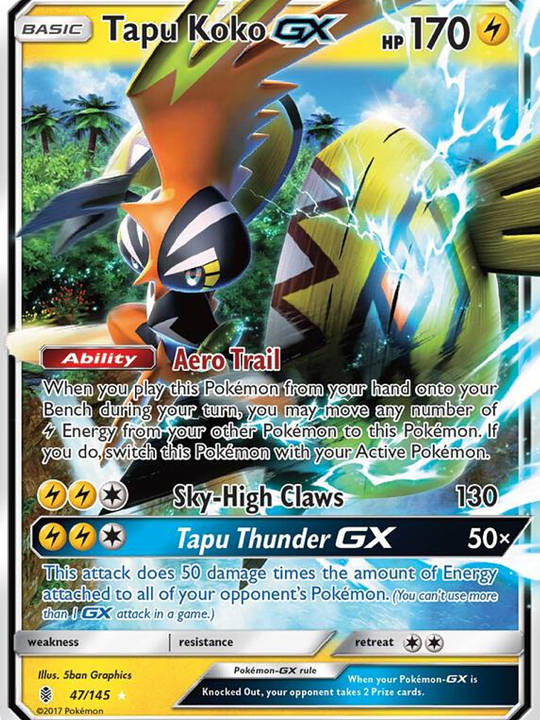 Tapu Koko GX #47 1