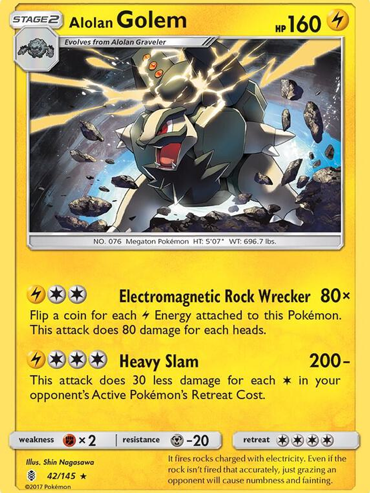 Alolan Golem #42 1