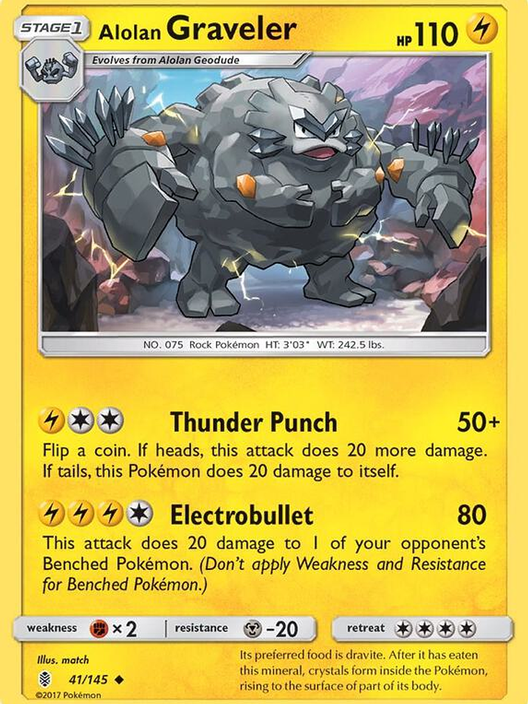 Alolan Graveler #41 1