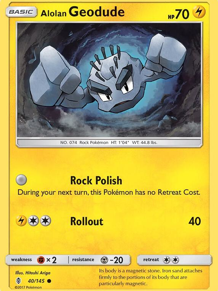 Alolan Geodude #40 1