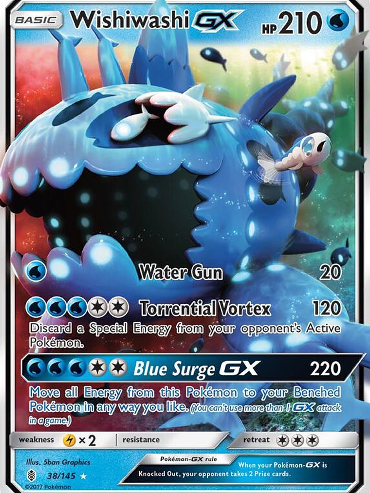 Wishiwashi GX #38 1