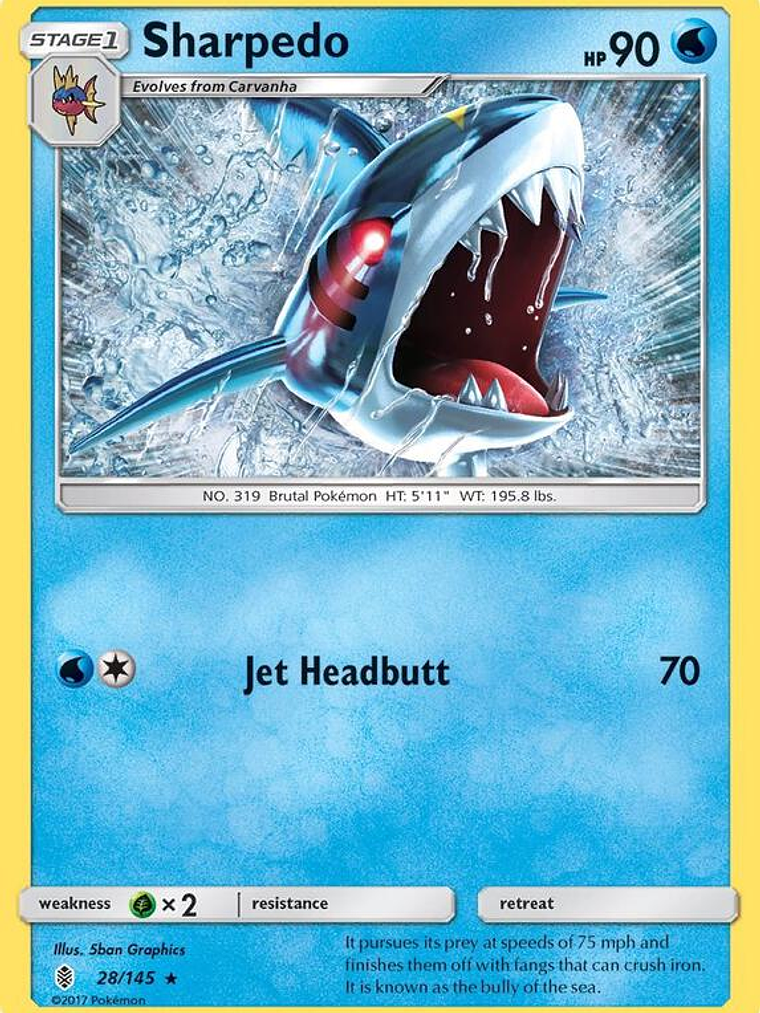 Sharpedo #28 1