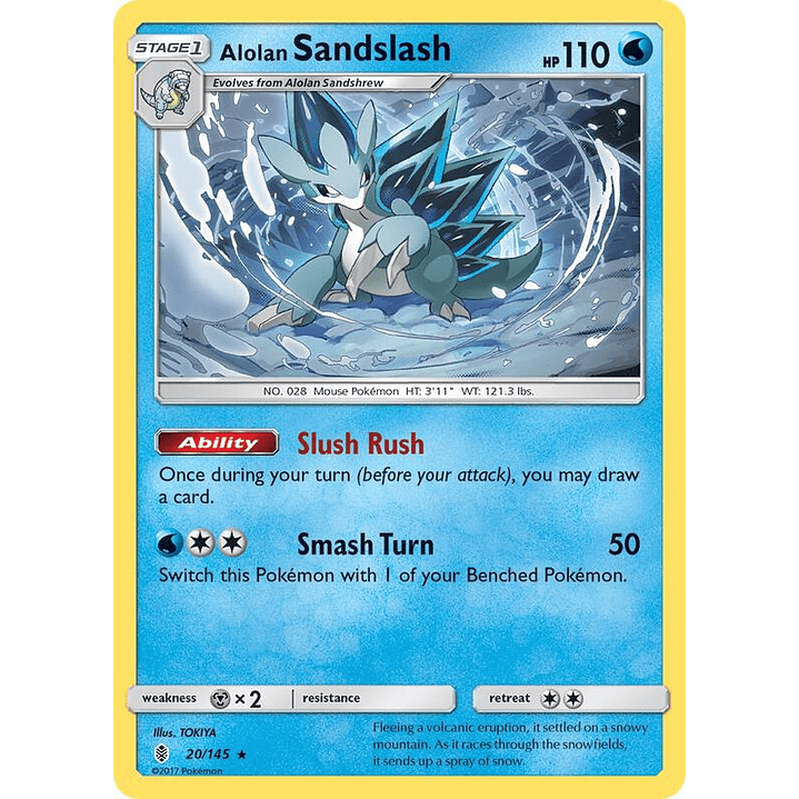 Alolan Sandslash #20 1