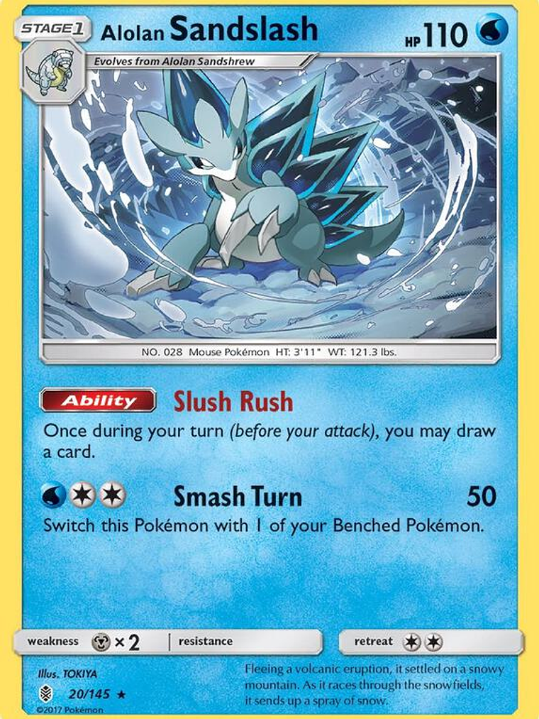 Alolan Sandslash #20 1