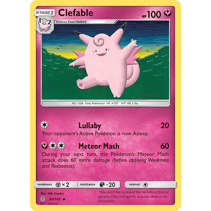 Clefable #89 1