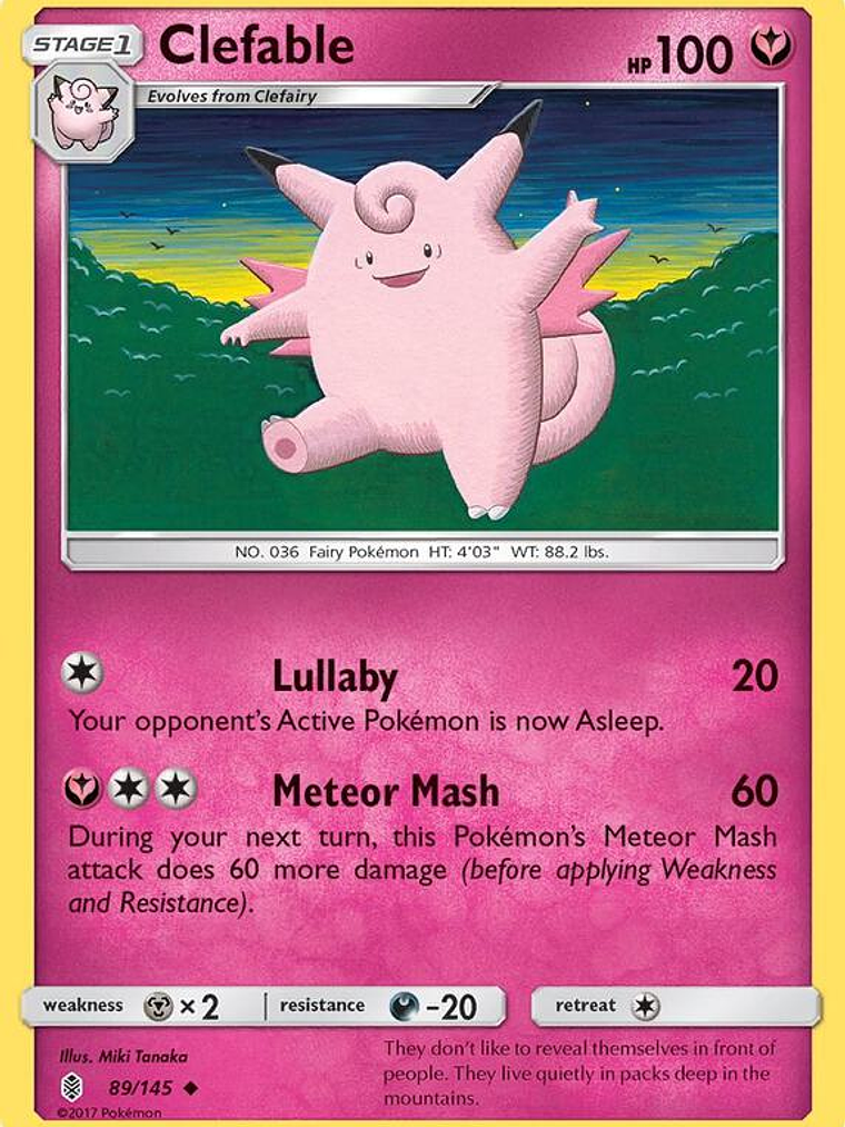 Clefable #89 1
